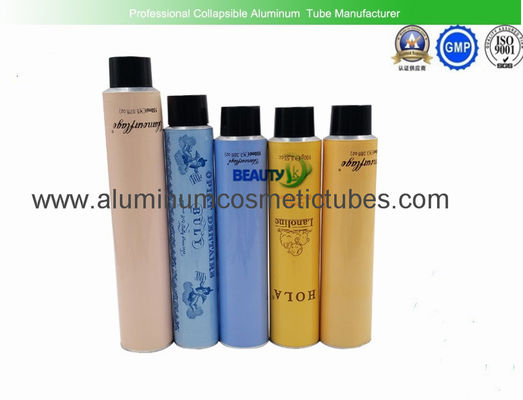 China Peso ligero cosmético de aluminio poner crema de la impresión de pantalla de seda de los tubos de la mano el 100% reciclable proveedor