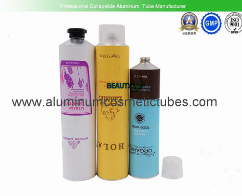 China Tubo de aluminio de la crema cosmética de la mano, empaquetado de aluminio del tubo del apretón del cuidado de piel proveedor