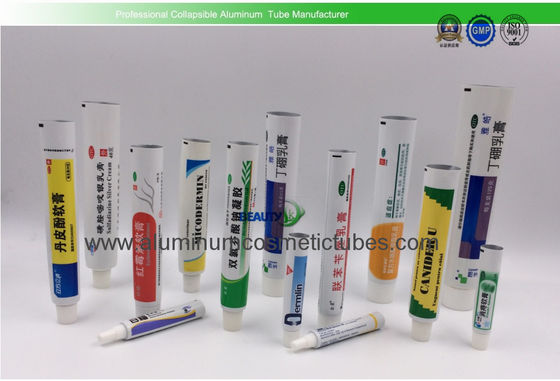 China Tubos plegables de aluminio de la mayor nivel, tubos de aluminio vacíos Eco amistoso proveedor