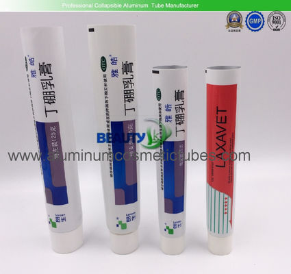 China Peso ligero laminado plástico vacío suave de la impresión en offset de los tubos con los tapones de tuerca proveedor