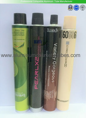 China longitud cosmética de aluminio de los tubos 175m m del volumen 60ml/80ml para la crema del color del pelo del champú proveedor