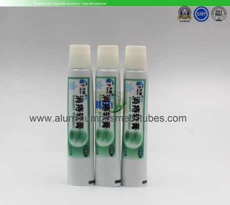 China 10ml vacian los tubos de crema dental el 100% reciclable, tubos laminados plástico del grado médico proveedor