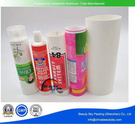 China El cosmético vacío flexible de ABL embotella el tubo laminado plástico 5ml - volumen 400ml con el tapón de tuerca proveedor