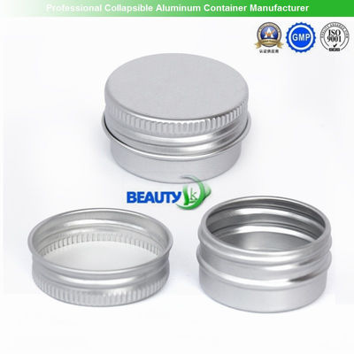 China tarros vacíos de empaquetado cosméticos del envase de aluminio de la crema del cuidado del cuerpo de la cara 50ml proveedor