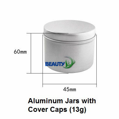 China tarros vacíos de empaquetado cosméticos del envase de aluminio de la crema de cara de cuerpo del cuidado de piel 80ml proveedor