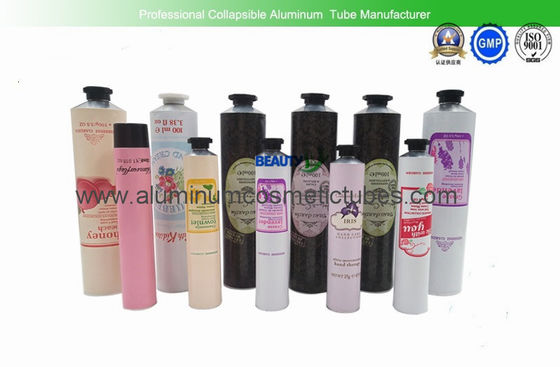 China Longitud de aluminio de los tubos del apretón de Polishcream del zapato impresión en offset de 55m m - de 200m m proveedor