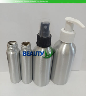 China Envases de aluminio cosméticos vacíos de encargo de las botellas de perfume con las bombas del espray proveedor