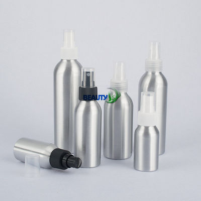 China Cosmético vacío del metal que empaqueta las botellas de aluminio recargables del espray de la niebla de la multa de la peluquería proveedor