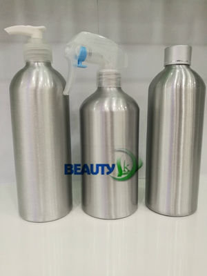 Cosmético vacío del metal que empaqueta las botellas de aluminio recargables del espray de la peluquería con las bombas proveedor